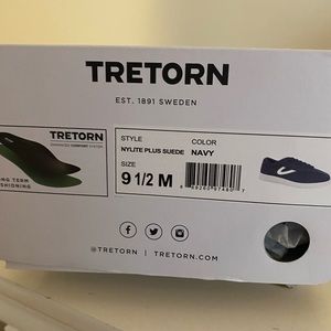 Navy Tretorn  Size 9.5 Brand New